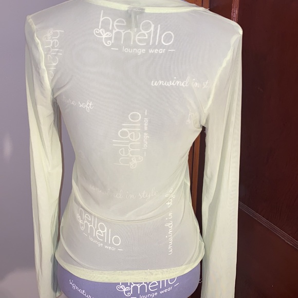 ⚡️⚡️5/$20 🌹Wild fable lime green sheer top size medium🌹 - Picture 6 of 9